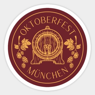 Oktoberfest München Sticker